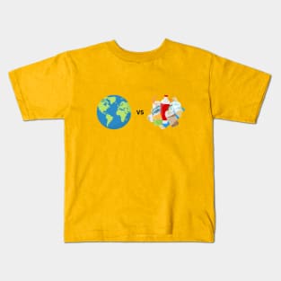 Planet vs Plastic Kids T-Shirt